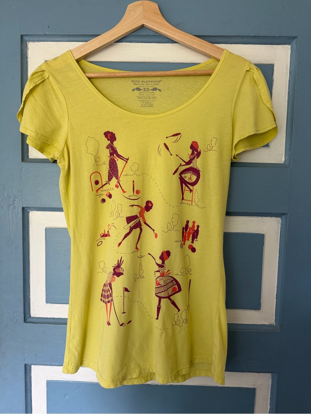 NEW Yellow Graphic T-Shirt!